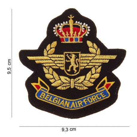 Patch tissus "Belgian airforce", 101 Inc