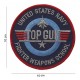 Patch tissus "Top Gun fighter weapons school", 101 Inc