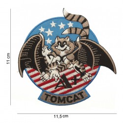 Patch tissus "Tomcat holding up hand", 101 Inc