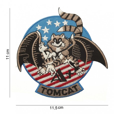 Patch tissus "Tomcat holding up hand", 101 Inc