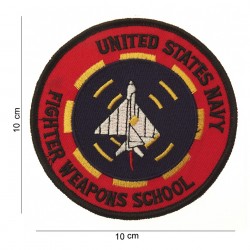 Patch tissus "United States navy fighter weapons school", 101 Inc