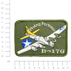 Patch tissus "Flying fortress B17G", 101 Inc