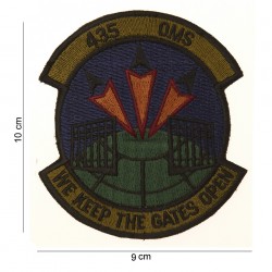Patch tissus "435 oms", 101 Inc