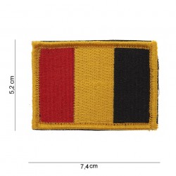 Patch tissus "Belgique" avec velcro, 101 Inc