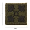 Patch tissu 4th infantry ivy division