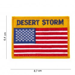 Patch tissu USA Desert storm de la marque 101 Inc (442304-608)