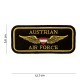 Patch tissu Austrian airforce de la marque 101 Inc (442306-796)