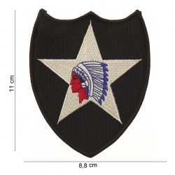 Patch tissu (à coudre) 2nd infantry division de la marque 101 Inc (442306-681)