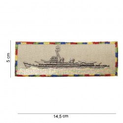 Patch tissu (à coudre) Battleship de la marque 101 Inc (442306-724)