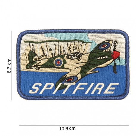 Patch tissu Spitfire de la marque 101 Inc (442306-814)