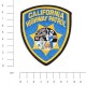 Patch tissu California Highway Patrol de la marque 101 Inc (442315-3236)