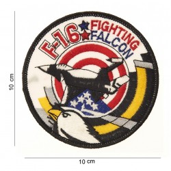 Patch tissus "F-16 fighting falcon USA", 101 Inc