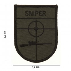 Patch tissus "Sniper", 101 Inc