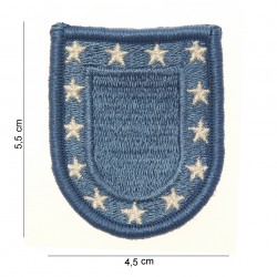 Patch tissu (à coudre) US baret flash bleu de la marque 101 Inc (3022 | 442304-640)