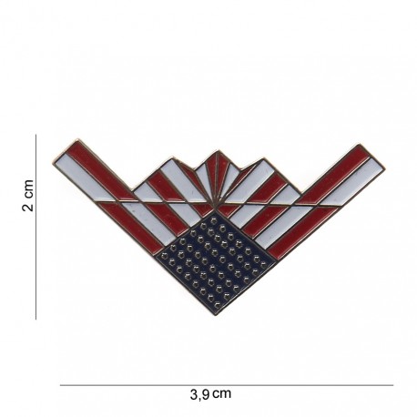 Badge métal Stealth de la marque 101 Inc (7030 | 441004-1288)