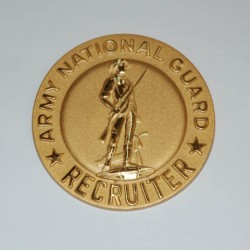 Badge Army national guard recruiting and retention