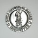 Badge "Army national guard recruiting and retention" silver, 101 Inc