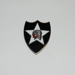 Badge "2nd infantry division US", 101 Inc