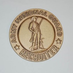 Badge Army national guard recruiting and retention