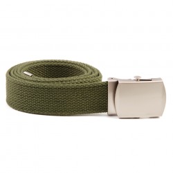 Ceinture avec boucle chrome