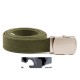 Ceinture avec boucle chrome - Différents coloris et camouflages, 101 Inc