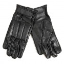 Gants de combat en cuir noir