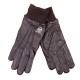 Gants "Air Force" en cuir brun, 101 Inc