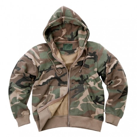 Veste avec capuche - Différents coloris et camouflages, 101 Inc