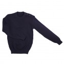 Pull Breton en laine bleu