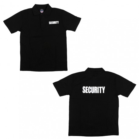 Polo manches courtes "Security" noir, 101 Inc
