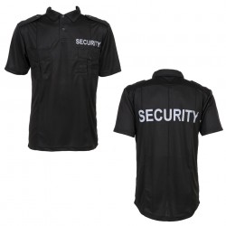 Polo manches courtes "Security" noir, 101 Inc