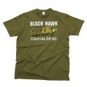 T-shirt Black hawk sikorsky SH-60