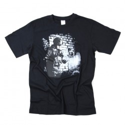 T-shirt Soldier skull noir