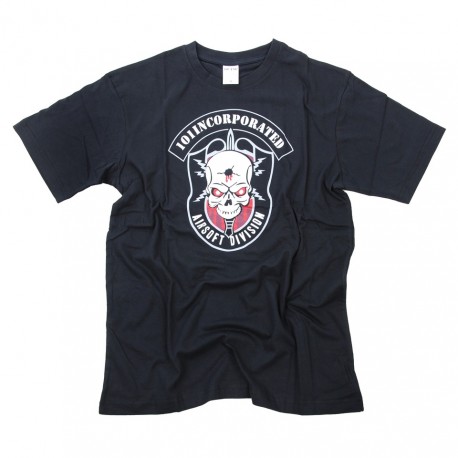 T-shirt "Airsoft division" noir, 101 Inc