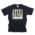 T-shirt 101 Inc camouflage noir