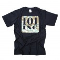 T-shirt 101 Inc camouflage noir