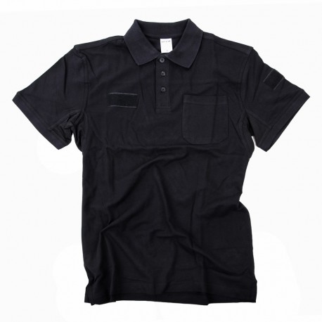 Polo manches courtes "Contractor" noir taille S, 101 Inc