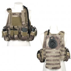 Gilet tactique "Titan" avec système molle - Différents coloris et camouflages, 101 Inc