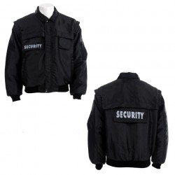 Veste "Security" noir, 101 Inc