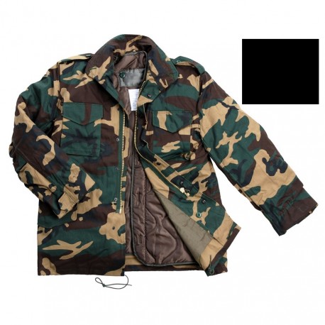 Veste lourde "M 65" - Différents coloris et camouflages, 101 Inc