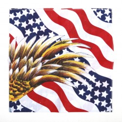 Bandana Drapeau USA avec eagle