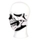 Masque néoprène demi white skull | 101 Inc