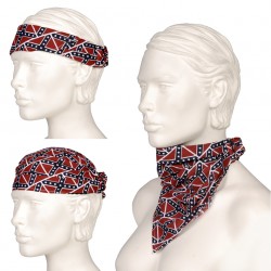 Bandana 3 en 1 "Drapeau rebel" | 101 Inc