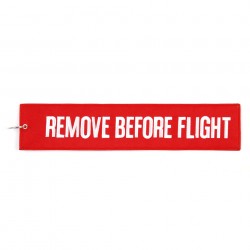 Porte-clés Remove before flight
