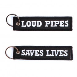 Porte-clés Loud pipes saves loves