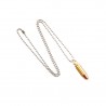 Collier Balle de calibre 9 mm