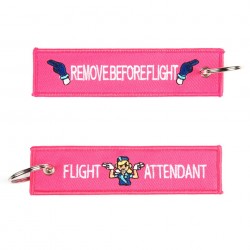 Porte-clés "RBF + Flight Attendant" | 101 Inc