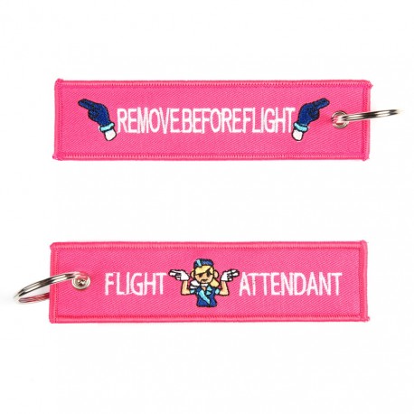 Porte-clés "RBF + Flight Attendant" | 101 Inc