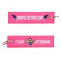 Porte-clés RBF + Flight Attendant