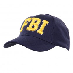 Casquette FBI bleu